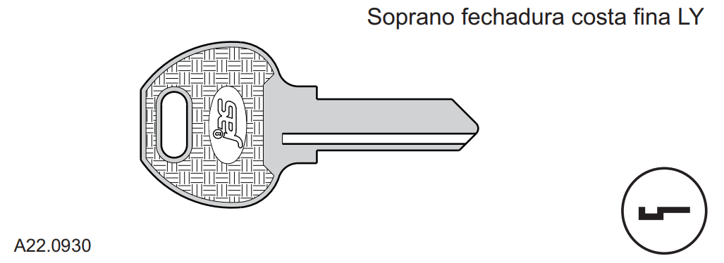 (A220930) Chave Soprano 952 (UNIDADES)